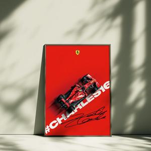 F1 페라리 레드불 레이싱카 포스터 01 Ferrari F1