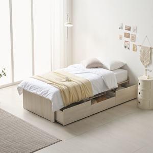 에브리데이 멀티수납 미니싱글900 침대 프레임 매트리스 추가