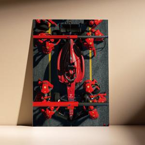 F1 페라리 레드불 레이싱카 포스터 02 Ferrari F1