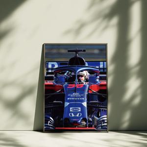 F1 페라리 레드불 레이싱카 포스터 15 Honda F1
