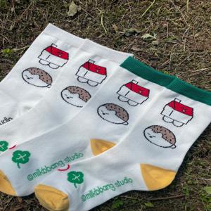 고슴도치 집이좋아 양말