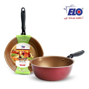 K-디자인 골드칼라 IH 딥 프라이팬 22cm