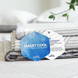 스마트쿨 업 냉감패드 슈퍼싱글+퀸 국내생산 여름 침대패드