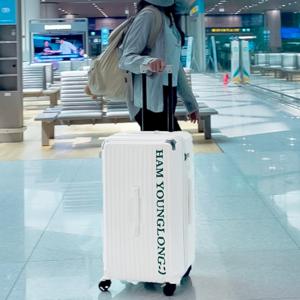 캐리어 네임스티커 시트지 스티커제작 방수 캐리어네임텍