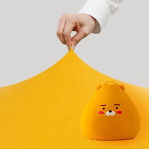 카카오프렌즈 드롭 커버 1인용 세탁가능 인테리어 소파커버