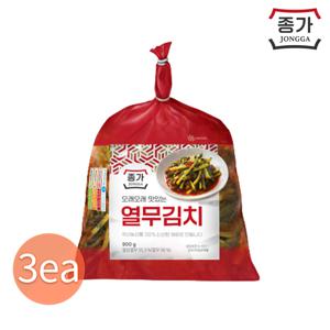 열무김치 900g 3개