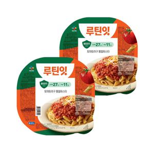 CJ 루틴잇 토마토라구 통밀파스타 395g x2개