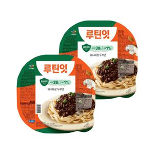 CJ 루틴잇 유니짜장두부면 445g x2개