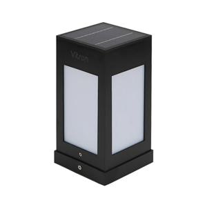 LED 태양광 문주등 지코 2W 태양열 정원조명 데크 테라스 잔디등 야외등