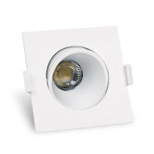 LED 다운라이트 에코케이브 COB 7W 직회전 사각 플리커프리 매립등