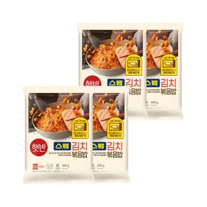 햇반 쿡반 스팸김치볶음밥 440g*4개
