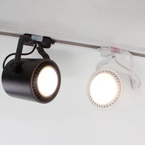 LED 레일조명 원통 스포트 COB 일체형 30W_2colors