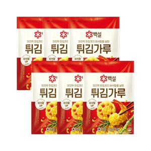 백설 튀김가루 1kg x6개