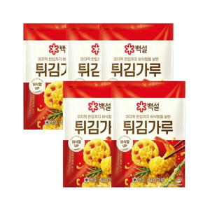 백설 튀김가루 1kg x5개