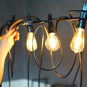 캠핑조명 전등선 6~10M 스트링라이트 파티라이트 소켓 마감형_2colors