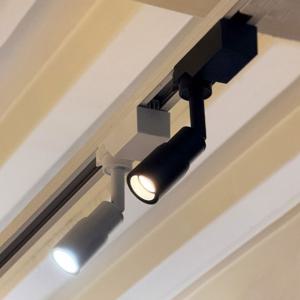 룩스램 LED 원통 레일등 인피니티 디밍 COB 5W 밝기조절 카페조명 주방조명