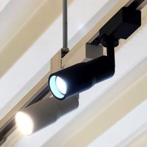 룩스램 LED 원통 레일등 인피니티 디밍 COB 18W 밝기조절 카페조명 주방조명