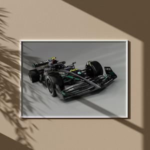 F1 페라리 레드불 레이싱카 포스터 17 Mercedes AMG F1