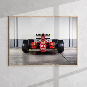 F1 페라리 레드불 레이싱카 포스터 26 Ferrari Formula