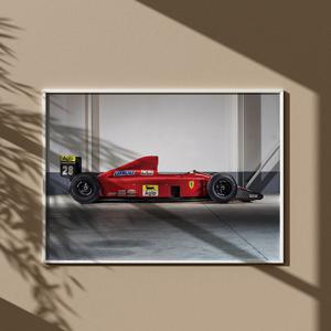 F1 페라리 레드불 레이싱카 포스터 27 Ferrari Formula