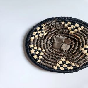 밤결 라탄 원형 코스터  / 핸드메이드 컵받침 티매트 감성 테이블 소품