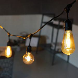 캠핑조명 전등선 블랙 5M 8소켓