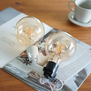 LED 에디슨 전구 레일형 G95 3W 소켓 일체형 램프