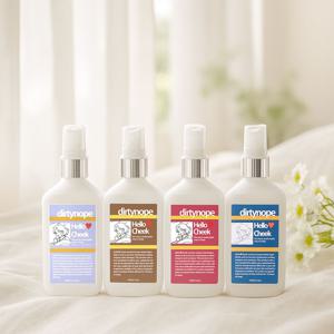 더티노프 천연 탈취제 헬로치크 필로우 향균 룸스프레이 4종 세트