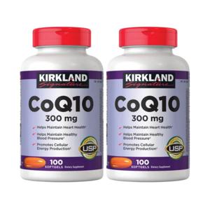 [해외] 코큐텐 300mg 100 소프트젤 x2개