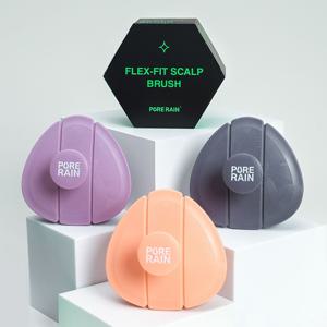 플렉스핏 스칼프 샴푸 브러쉬 저자극 실리콘 두피 마사지