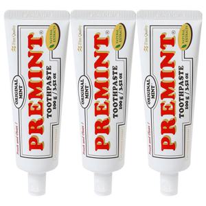 프레민트 오리지널 민트 치약 100g 3개