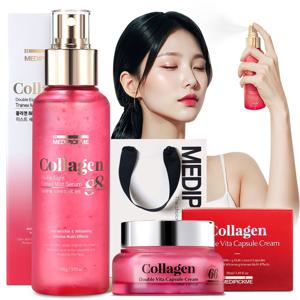 뿌리는 기미&주름 케어 세트/ 콜라겐 더블탄력케어 2종세트 (미스트+크림)