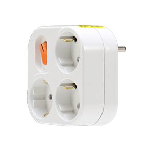 일신 콘센트 멀티탭 스위치 3구 4각