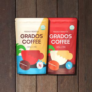 1kg 원두 커피콩 신선한 고소한 맛있는 홀빈 그라도스커피 고소한블렌딩 외 12종