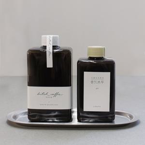 통통 납작 더치 PET 300ml 500ml 1개 더치 커피 페트 병