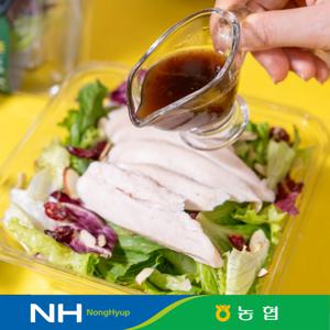 동김제 닭가슴살/꽃맛살 샐러드 도시락 4팩 골라담기