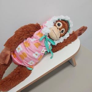 오랑우탄 원숭이 오랑이 인형 옷 수영복 모자세트