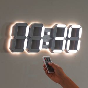 NEW 백라이트 무드등 거실인테리어 3D LED 벽시계 탁상형 38CM