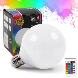 LED 볼 전구 G95 지니 12W RGB 색변환 리모컨