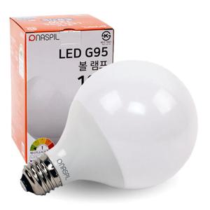 LED 볼 전구 디밍 G95 12W 밝기조절