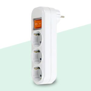 멀티탭 스위치 3구 ㄱ형 멀티콘센트 일신전기