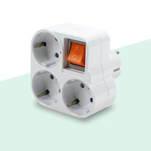 멀티탭 스위치 3구 사각형 멀티콘센트 일신전기