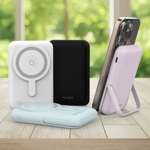 거치형 마그네틱 유무선 동시 충전 휴대용 고속 충전 보조배터리 10000mAh