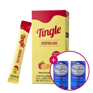 팅글 레몬애사비 스틱 20g X 30포 + 초정탄산수 30캔 증정