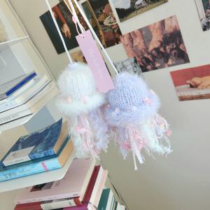 The Jellyfish Lamp 해파리 무드등 무선 조명 당기는 전구 (화이트 젤리)
