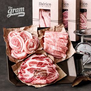 더그램 이베리코 선물세트 900g (항정살+목살+세크리토벨리, 각300g)