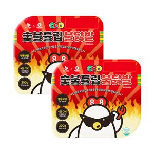 CJ프레시웨이 X 88포장마차_숯불튤립불닭발300g x 2개