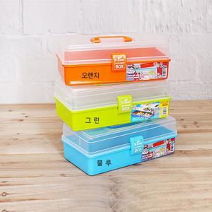 슈마켓 핸디다용도큐브형BOX(소) 블루 다용도 수납함