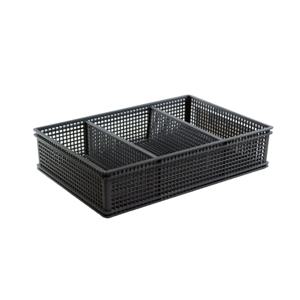 파스텔칸칸바스켓 특대  차콜 다용도 수납함