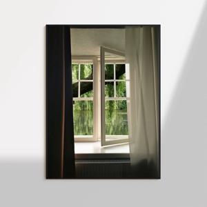 #창 밖 풍경, 잔잔한 호수 인테리어 그림 액자 창문포스터 Tranquil View